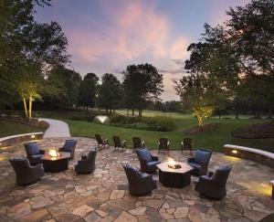 The Lodge At Ballantyne Charlotte Relaxing Stone Patio